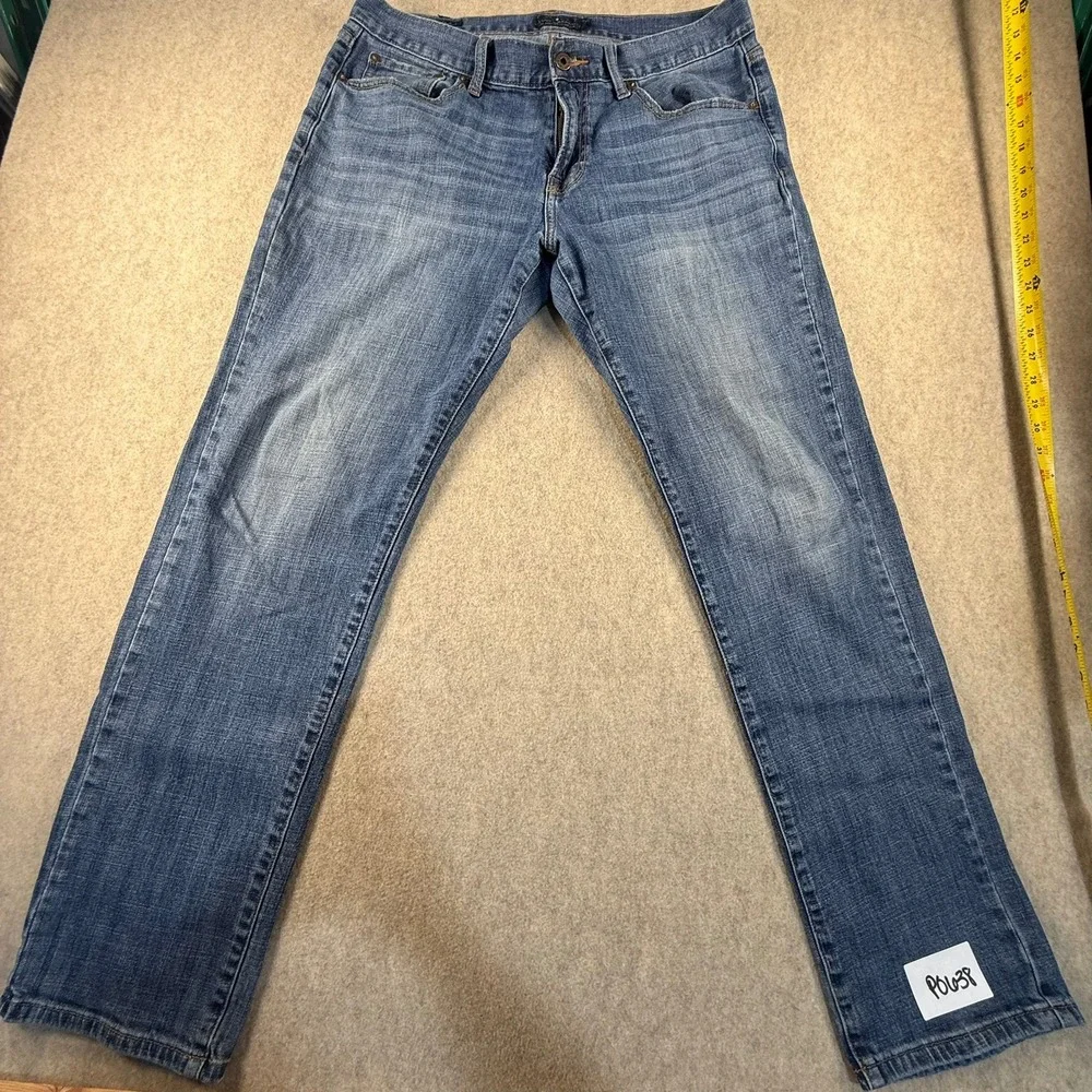Lucky Brand Original Straight Mens Jeans 34x32 Medium Wash Blue Denim Pants